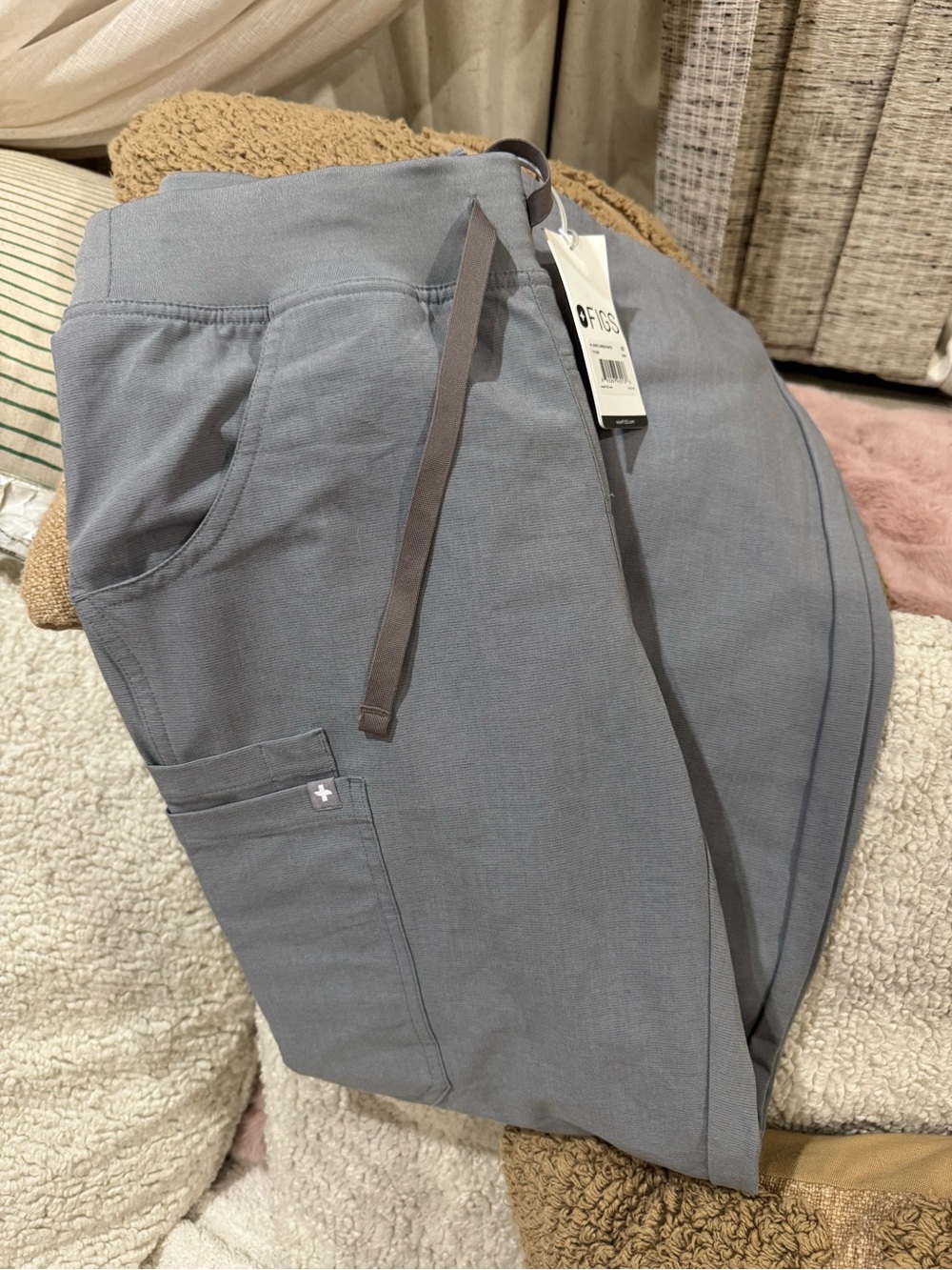 Figs Women's Jogger Sweatpants in Slate Blue